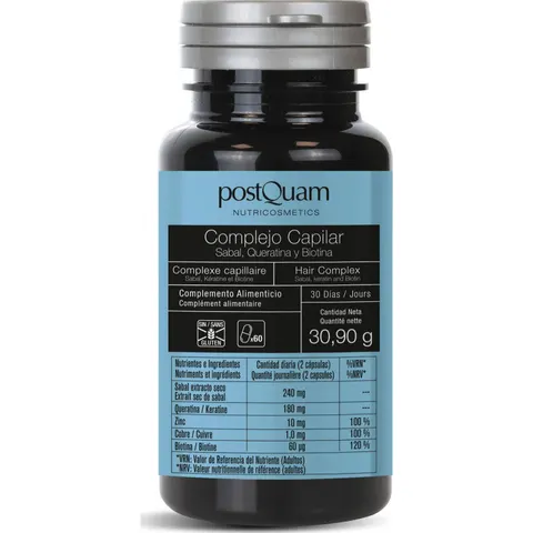 Postquam Capilar Complex 60 caps – imagen 3