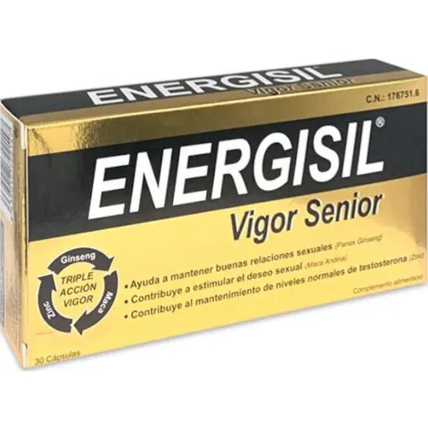 Energisil Vigor Senior 30caps – imagen 2