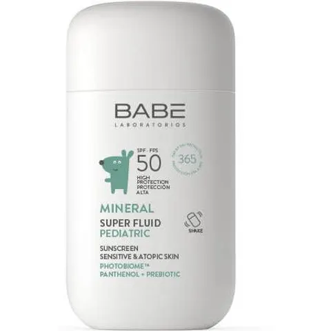 Babe super fluid mineral pediatrico spf50 – imagen 3