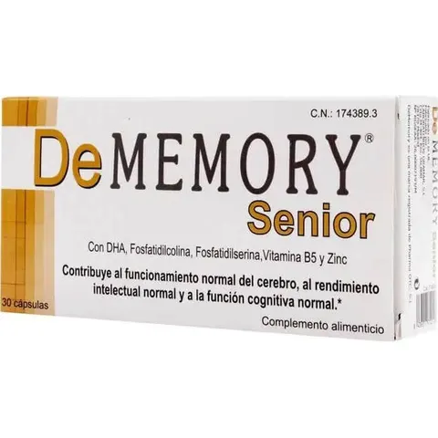 De Memory Senior 30 Cápsulas – imagen 2