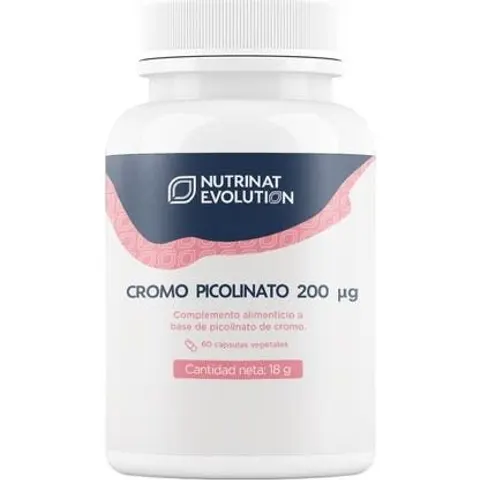 Nutrinat evolution cromo picolinato 200 µg 60 vcaps – imagen 4
