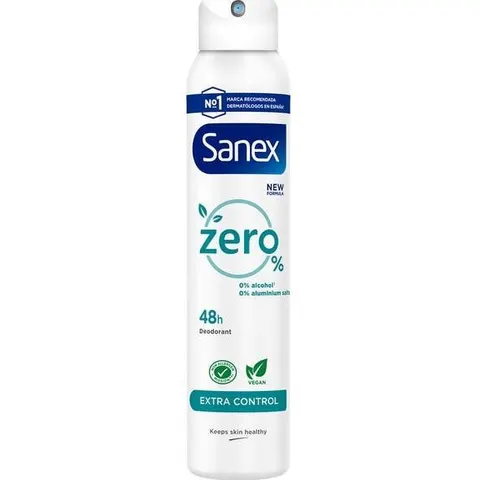 SANEX Zero% Extra Control Deo 200ml – imagen 3