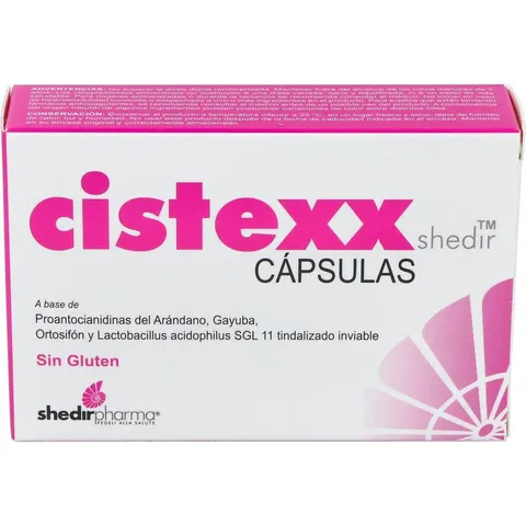 Shedir Pharma Cistexx 14 Cápsulas – imagen 3