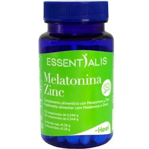 Essentialis Melatonina Zinc 120 comp – imagen 3