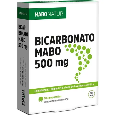 Mabo Bicarbonato 500 mg 30 Comprimidos – imagen 2
