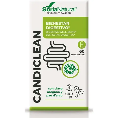 Soria Natural Candiclean 60 Comprimidos – imagen 2