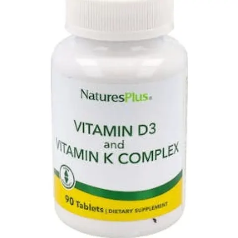 NaturesPlus Vitamina D3/Vitamina K2 90 caps – imagen 2