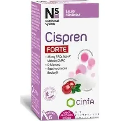 Ns Nutritional System Ns Cispren Forte 6 Sobres – imagen 2
