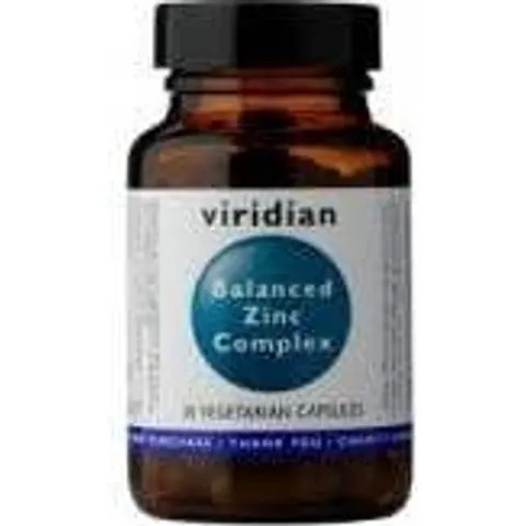 Viridian Balanced Zinc Complex 30 VCaps – imagen 4