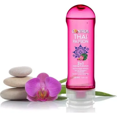 Control thai passion massage gel 200ml – imagen 2