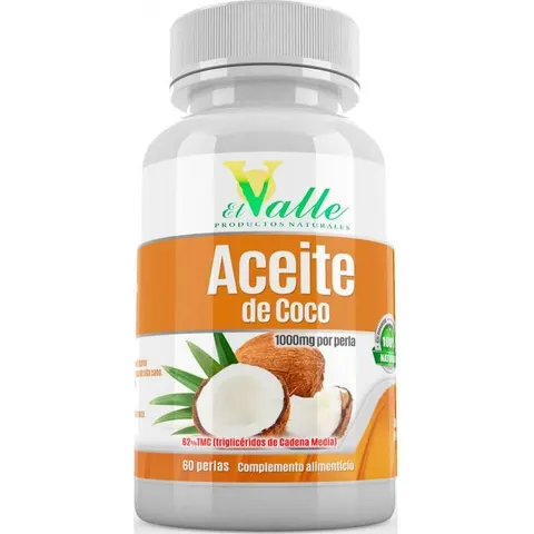 El valle aceite de coco 60perlas – imagen 2