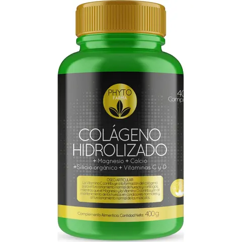 PHYTOFARMA Colágeno Hidrolizado 400comp – imagen 2