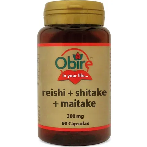 Obire reishi shitake maitake 90cap. – imagen 4