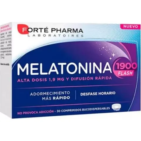 Forte Pharma Melatonina 1900 Flash 30 comprimidos – imagen 2
