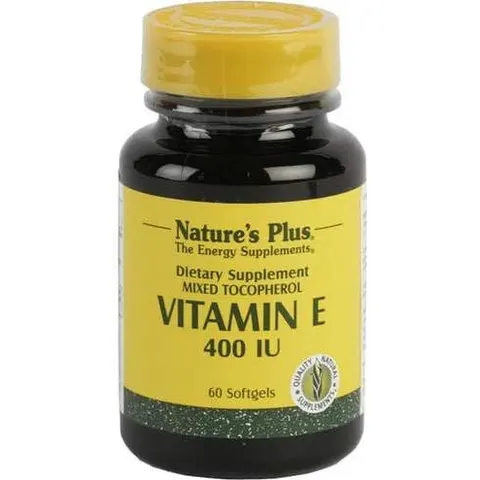 NaturesPlus Vitamina E 400 UI 60 Perlas – imagen 2
