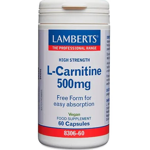 Lamberts L-Carnitina 500 mg – imagen 2