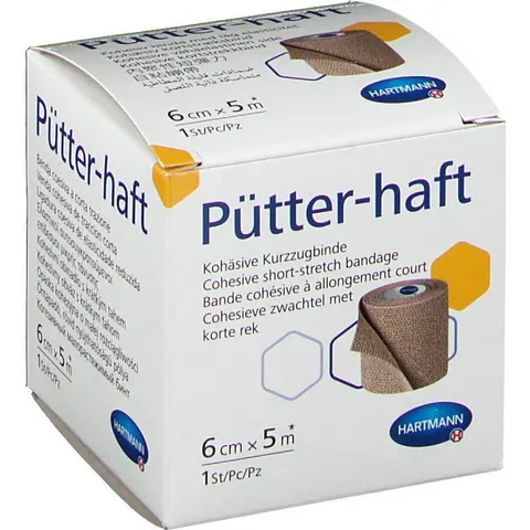 Pütter Vendaje Haft Binde P1 6 cmx5 m – imagen 2