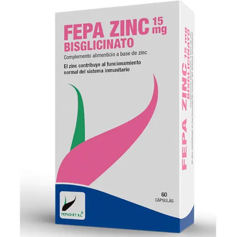 Fepadiet fepa-zinc 15mg. 60cap. – imagen 3