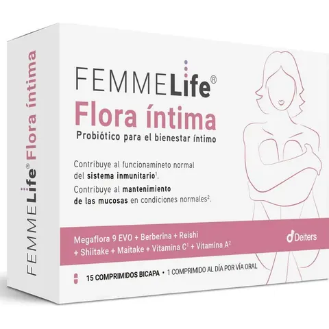 FEMMELife Flora Íntima 15 Comprimidos – imagen 3