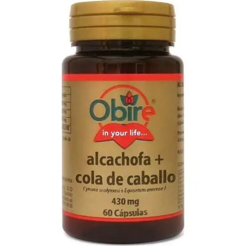 Obire alcachofa+cola de caballo 60 cap – imagen 4