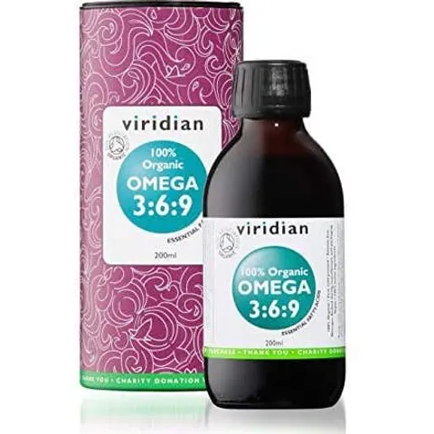 Viridian Omega 3 6 9 200 ml – imagen 2