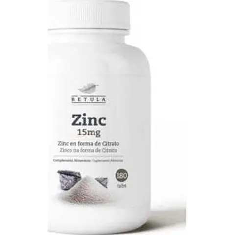 Betula zinc 15mg. 180comp. – imagen 4