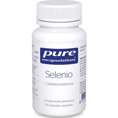 Pure Encapsulations Selenio 60 Cápsulas – imagen 2
