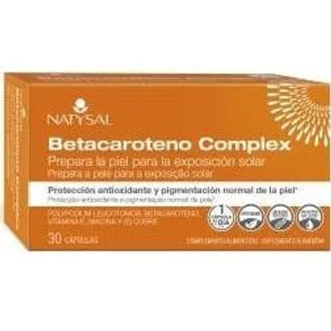Natysal Betacaroteno Complex 30 caps – imagen 2