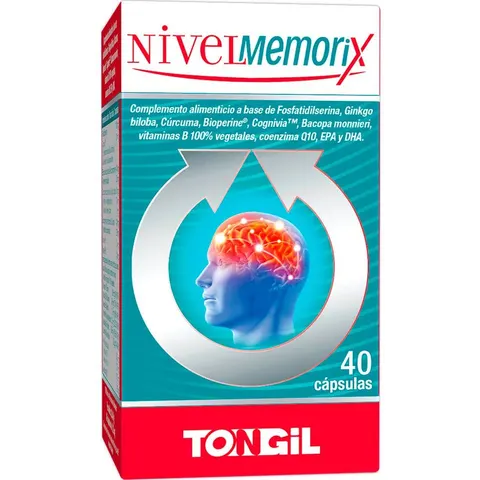 TONGIL NivelMemorix 40caps – imagen 4