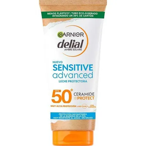 Garnier Sensitive Advanced leche protectora SPF50+ 175 ml – imagen 4