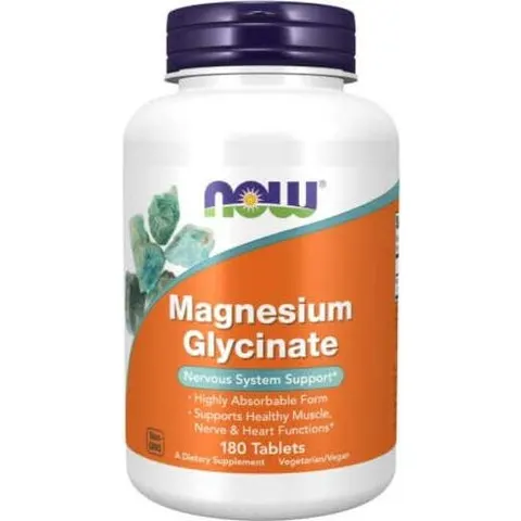 Now Magnesium Glycinate 180comp – imagen 2