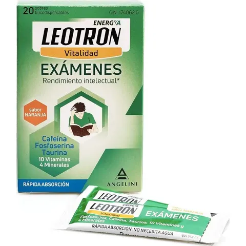 Leotron Exámenes 20 sobres bucodispersables – imagen 2