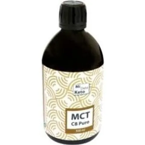 100% Natural Aceite Mct C8 Puro 500ml – imagen 2