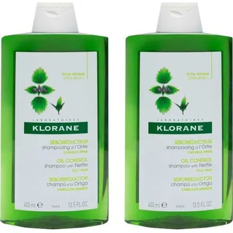 Klorane Pack Duplo Champú Extracto De Ortiga 400ml – imagen 2