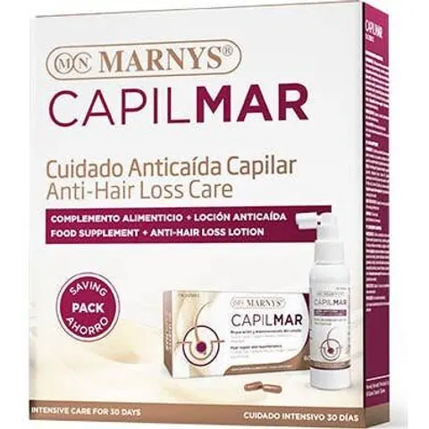 Marnys capilmar pack locion anticaida +capsulas – imagen 5