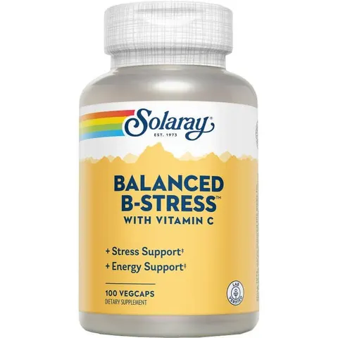Solaray nutritionally balanced b-stress 100cap. – imagen 4