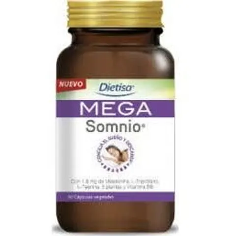 Dietisa Mega Somnio 60 Cápsulas – imagen 3