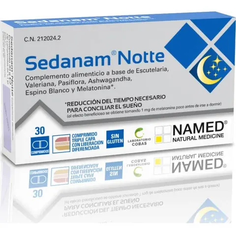 NAMED Sedanam Notte 30comp – imagen 2