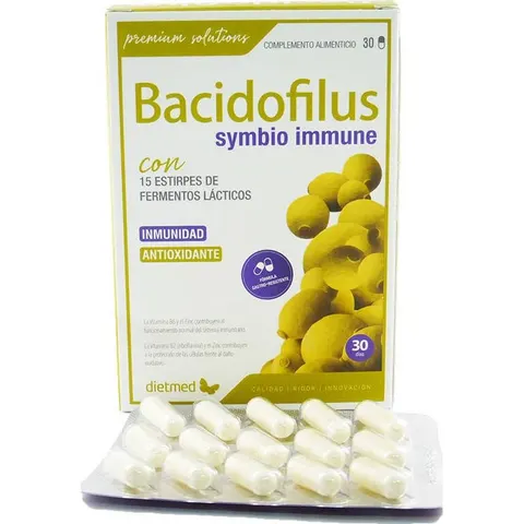 Dietmed Bacidofilus Symbio 30 Cápsulas – imagen 3