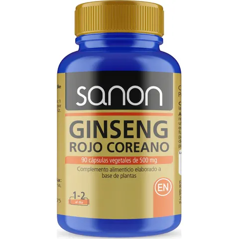 Sanon Ginseng Rojo Coreano 90vcaps – imagen 2