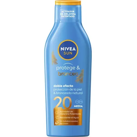 NIVEA Protege & Broncea Leche SPF20 200ml – imagen 4