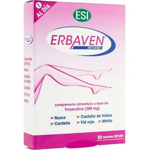 Erbaven Retard 30 Comprimidos – imagen 2