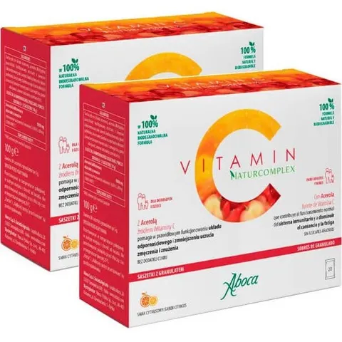 Aboca Vitamin C Naturcomplex 2x20 Sobres – imagen 2