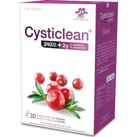 Cysticlean D Manosa 30 Sobres – imagen 3