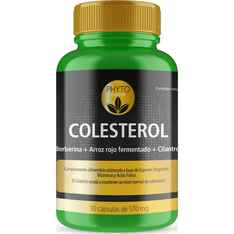 PHYTOFARMA Colesterol 30 caps – imagen 2