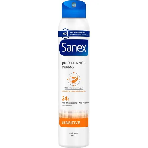SANEX Sensitive Deodorant Spray 200 ml – imagen 2