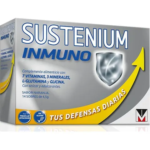 Sustenium Inmuno Sabor Naranja 14 Sobres – imagen 2