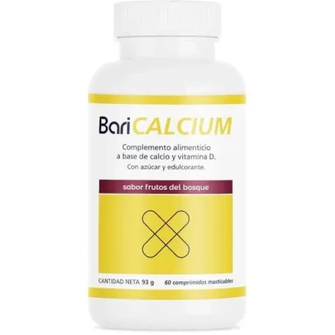 Bariatricline Baricalcium 60 Comprimidos Masticables – imagen 3