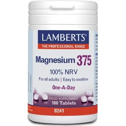 Lamberts Magnesio 375 60 Tabletas – imagen 4