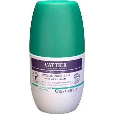 Cattier desodorante roll-on 24h. 50ml. – imagen 3